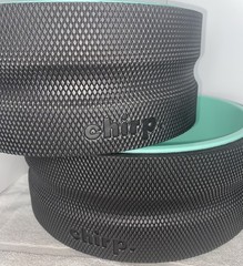 Chirp Wheel+ 3 Pack Rolling Exercise Wheels 12″ 10″ 6″ for Back Pain. With Bag