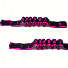 Yoga Pull Strap Belt Girl Elastic Latin Dance Stretching Band Loop Yoga Pilates