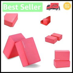 Moisture-Proof Yoga Blocks Set – Perfect for A Deeper Stretch Experience