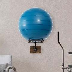 Wall Mounted Stability Ball Rack, Yoga and Exercise Ball Holder Stand with