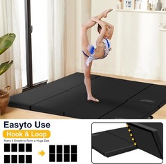 3’x6’x2 Thick Folding Gymnastics Exercise Mat Aerobics Stretching Yoga Mats