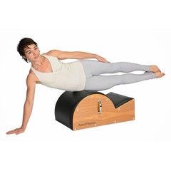 Stamina AeroPilates Padded Spine Posture Corrector Stretching Barrel (Open Box)
