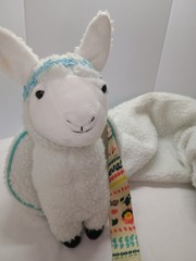 Yoga Pets Yoga Matt Carry Bag Plush Llama Tote