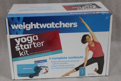 Weight Watchers Yoga Starter Kit with Strap Block Workouts DVD NIB Sealed BB