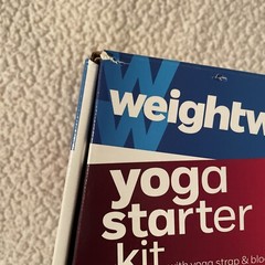Weight Watchers Yoga Starter Kit 2 Complete Workouts DVD w/ Yoga Block & Strap