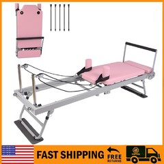 Foldable Pilates Reformer Home Gym Equipment for Women ,Reformer Pilates Machine