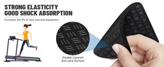 Treadmill Mat Pads 4PCS- Double-Sided Non-Slip – Anti Vibration Mat for