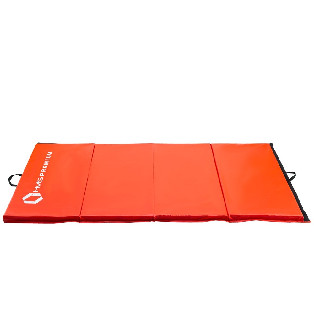 5907695593433 MGS01 RED MATERAC GIMNASTYCZNY SKŁADANY 2400x1200MM HMS PREMIUM H