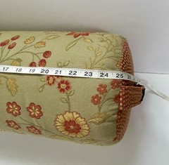 Hugger Mugger Round Yoga Bolster – Firm Round Shape, Higher Profile Floral