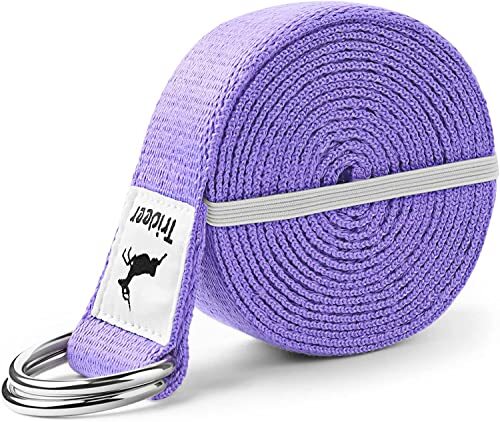 Yoga Straps Adjustable Yoga Stretching Exercise Belts for Pilates Gym Workouts
