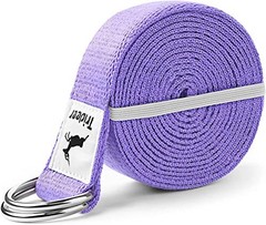 Yoga Straps Adjustable Yoga Stretching Exercise Belts for Pilates Gym Workouts