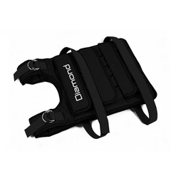 Diamond Weighted Jacket 30 kg (30 packs of 1000 g) black