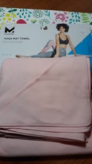 Mission Yoga Towel Pink NEW 24.5 X 69 NEW Vapor- Cooling Retail $34.99