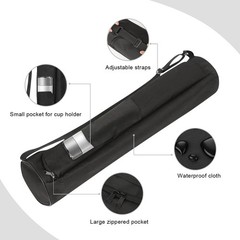 Extra Large Yoga Mat Bag with Cup Pocket for Travel and Gym Use