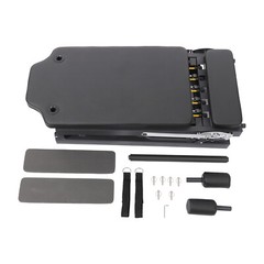 Foldable Pilates Reformer Workout Machine Cardio Fitness Full Body Yoga Reformer