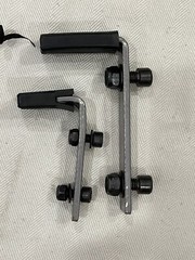 AeroPilates Roller Wheel stop Stoppers & Pin Replacement Part Set of 5