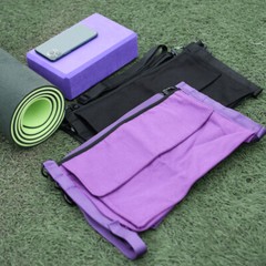 Yoga Mat Bag Carrier Yoga Mat Holder Full-zip Strap Roll Shoulder Bag Adjustable