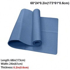Foldable Yoga Mat Non Slip EVA 6mm Extra Thick Folding Exercise Gym Pilates Home
