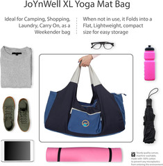 Extra Large Yoga Mat Bag with 3 Pockets – Perfect for All Your Gear