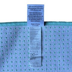 Manduka Yogitoes Skidless Yoga Mat Towel 70×24 Blue Purple Gradient Excellent