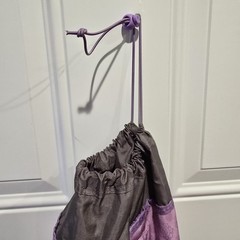 Doterra Yoga Mat Bag Grey & Purple Unused RARE. 22″ By 8″