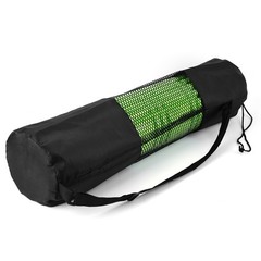 30x70cm Black Yoga Mat Carry Storage Net Bag