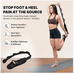 Yoga Leg Stretch Strap for Achilles Tendonitis