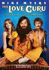 SUPER RARE The Love Guru Movie Yellow Yoga Mat and Cover Holder Carrier Bag