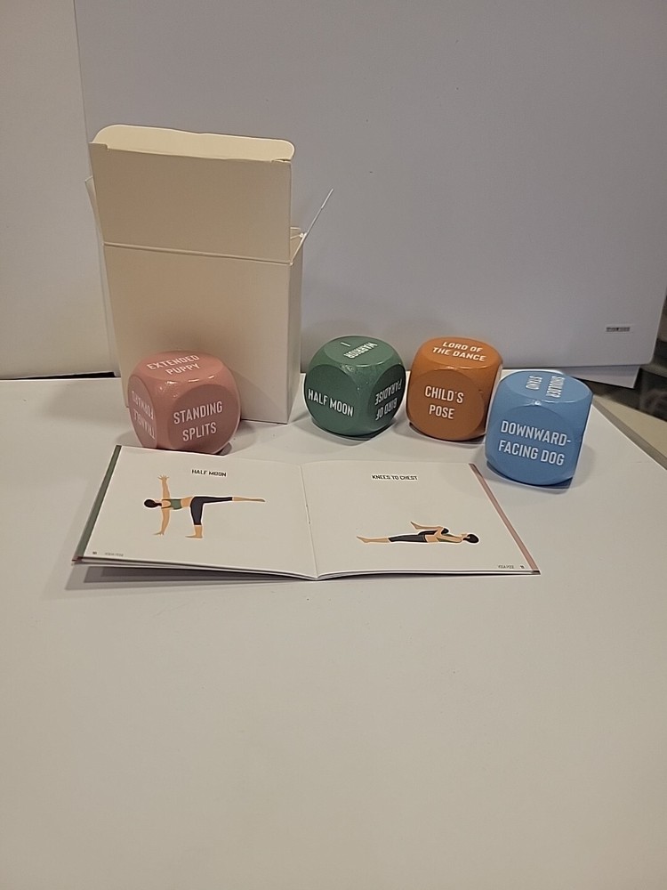 YOGA DICE KIT TRANQUILITY IS JUST A ROLL AWAY