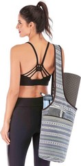 Stylish Canvas Yoga Mat Bag – Spacious & Lightweight for Travel & Accessories