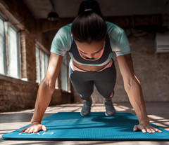 1/2-Inch High Density Exercise Yoga Mat with Strap | Multiple Options