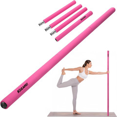 58 Inch Adjustable Yoga Stick for Stretching & Posture Correction