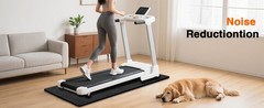 Treadmill Mat 68″x24″, Foldable Walking Pad Mat for Carpet Hardwood Floors 4mm