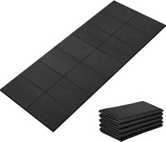 Treadmill Mat 68″x24″, Foldable Walking Pad Mat for Carpet Hardwood Floors 4mm