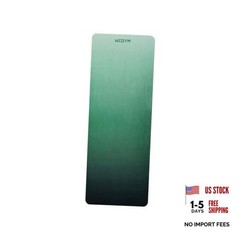 Yoga Mat, 4mm Cushioned Exercise Mat for Yoga, Pilates, Home Jade Ombre Suede