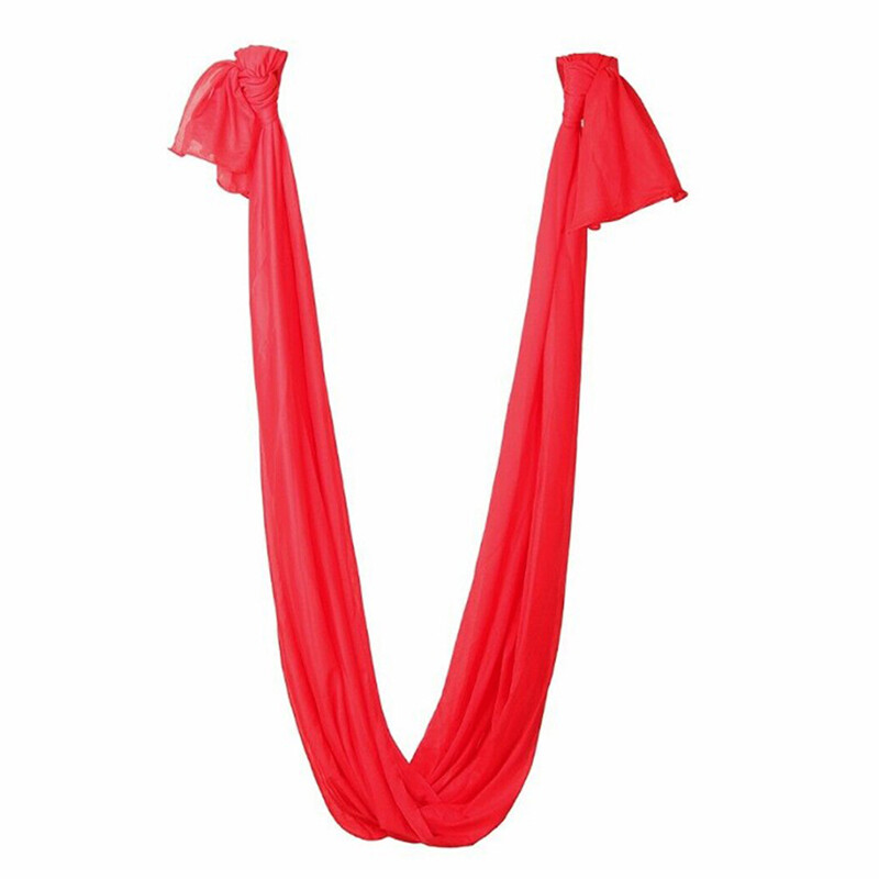 Yoga Swing Hammock Trapeze Sling Aerial Silk Set Anti-gravity Inversion Fitne@-@