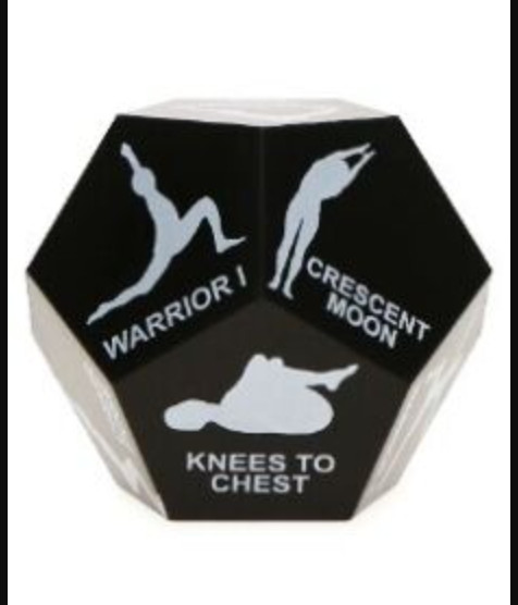 TikTok Portable Fitness Jumbo Foam Yoga Sports Dice for Home Gym & Groups