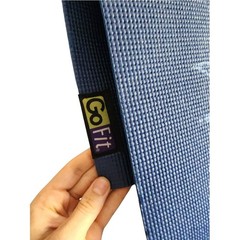 GoFit Blue Yoga Mat Celestial Lotus Moon Phases Alignment Graphic Non-Slip