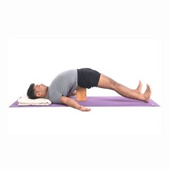 Yogikuti Solid Wooden Yoga Block for Support & Balance in Iyengar Yoga- Brick