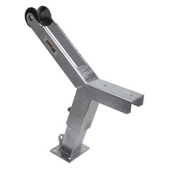 3006.6895 Adjustable Height Notched Fits 3″W x 4″H Trailer Frames Galvanized