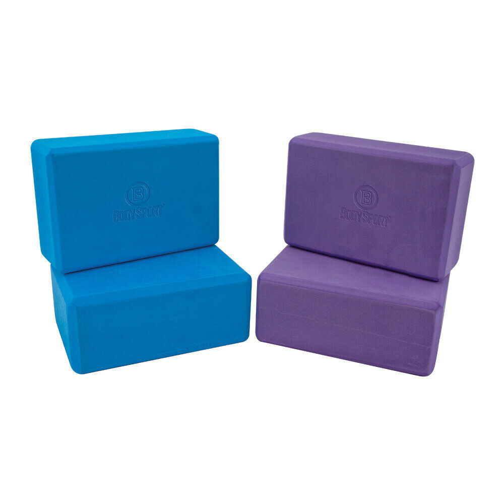 MIL Foam Yoga Block, Purple 3x 6 X 9