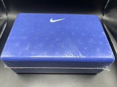 Nike Essential Yoga Solid Foam Pose Block Workout Stretching Aid Blue NEW