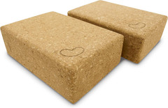 Yoga Blocks, Standard & Large Sizes – Studio Grade, Non-Slip, Made from Eco Frie