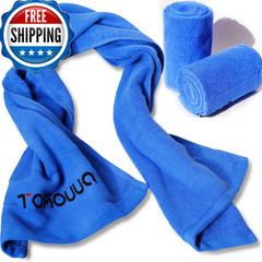Topiouua Unisex Sports Towels Set Of 2 Upgraded Version-Ultra-Soft Premium