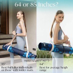 Eco-Friendly Adjustable Yoga Mat Strap – Multi-Purpose & Lightweight Design