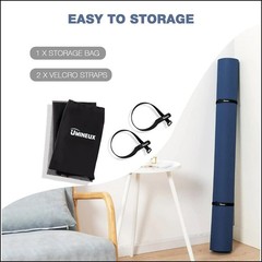 Best Non Slip Yoga Mat 1/4 Inch Thick Extra Large TPE for Home Gym Workout