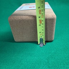 Manduka Cork Yoga Block Improve Strength Balance Flexibility Barre Natural