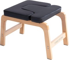 Wood Headstand Yoga Chair Inverted Bench for Inversions and Correct Posture