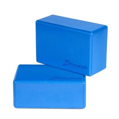 Foam Yoga Blocks, High Density Eva Yoga Bricks Set of 2, Aqua