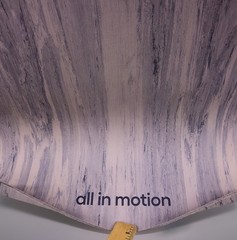 ALL IN MOTION Yoga Mat 5MM Violet Lavender Low Tack GRIP 24” Wide